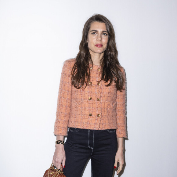 Charlotte Casiraghi - Photocall du défilé de mode Femmes prêt-à-porter automne-hiver 2024/2025 "Chanel" lors de la fashion week de Paris le 5 mars 2024. © Olivier Borde / Bestimage 