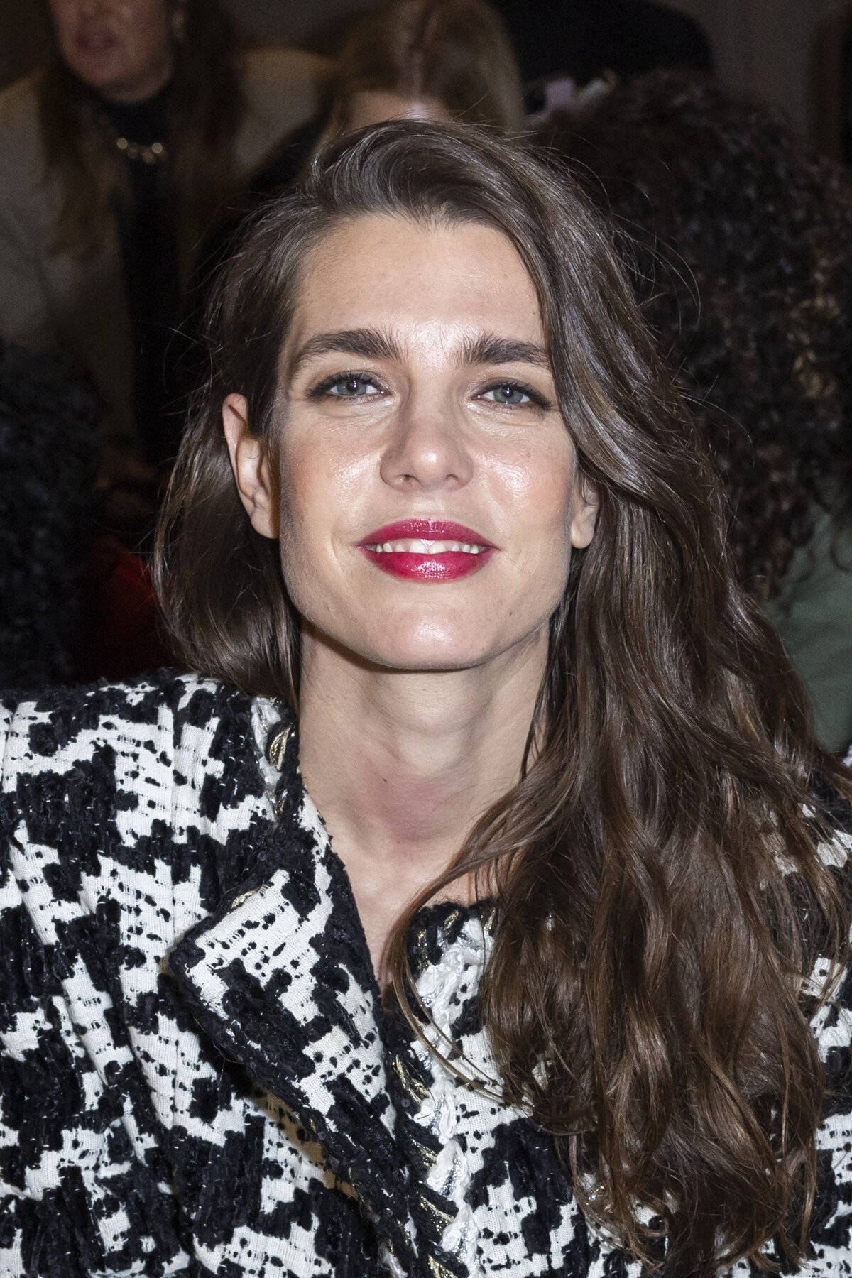 Photo : Charlotte Casiraghi - Front row du défilé de mode Haute-Couture ...