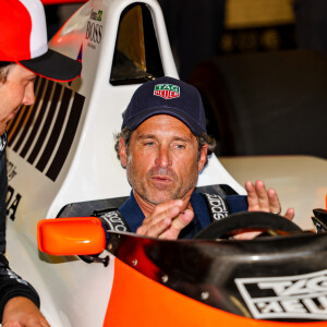 Bruno Senna et Patrick Dempsey étaient les stars de l'événement et ont posé dans les voitures de courses
Bruno Senna et Patrick Dempsey lors de la 14ème édition du Grand Prix de Monaco Historique, le 11 mai 2022. Le Grand Prix Historique de Monaco existe depuis 1997. Il se déroule tous les deux ans avant le Grand Prix de Monaco F1. Il est disputé sur le même circuit que le Grand Prix F1 avec en plus le charme des voitures anciennes qui proposent une rétrospéctive splendide des courses automobiles. organisé tous les deux ans pas l'Automobile Club de Monaco (ACM), il remporte un vif succès auprès du public, qui vient de plus en plus nombreux à chaque édition. © Claudia Albuquerque/Bestimage 