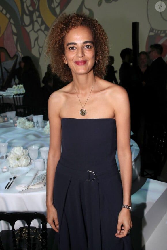 Leïla Slimani - « Dîner de la Mode » au bénéfice du Sidaction, au Palais de Tokyo, dans le cadre de la Fashion Week de Paris. Le 25 Janvier 2024. © Bertrand Rindoff Petroff / Bestimage