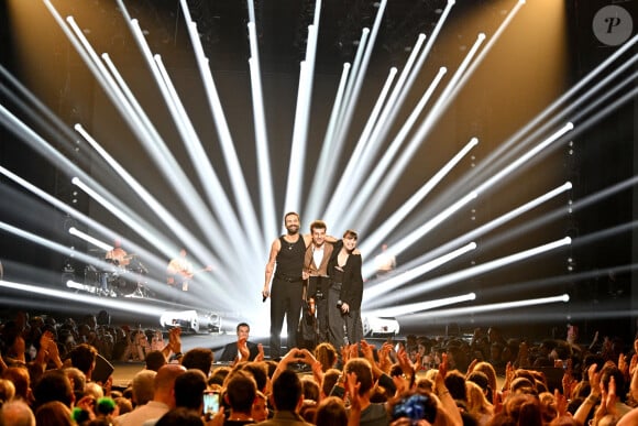 Exclusif - Ycare, Bilal Alnemr et Anne Sila - Enregistrement de l'émission de télévision "Le Grand Concert des Régions : Ici c'est Aix en Provence", à l'Arena du Pays d'Aix, présentée par L.Luyat et L.Thilleman, et diffusée le 17 mai sur France 3. Le 30 avril 2024. © Bruno Bebert-Jack Tribeca / Bestimage