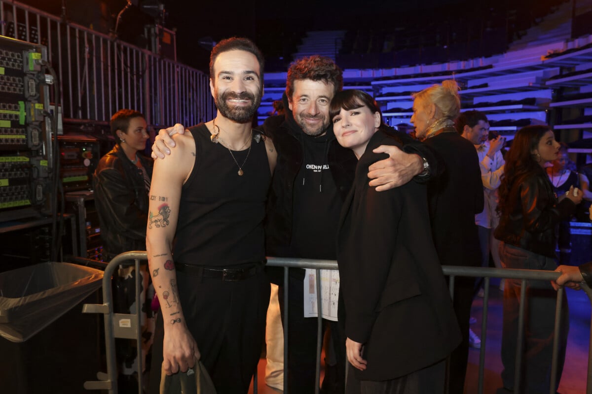 Photo Exclusif Ycare Patrick Bruel Anne Sila Backstage De L Enregistrement De L Mission