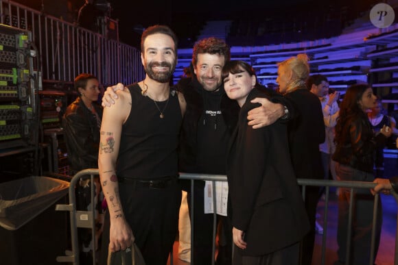 Exclusif - Ycare, Patrick Bruel, Anne Sila - Backstage de l'enregistrement de l'émission de télévision "Le Grand Concert des Régions : Ici c'est Aix en Provence", à l'Arena du Pays d'Aix, présentée par L.Luyat et L.Thilleman, et diffusée le 17 mai sur France 3. Le 30 avril 2024. © Bruno Bebert-Jack Tribeca / Bestimage