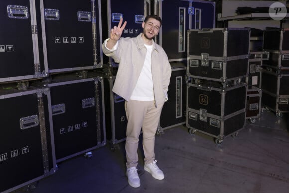 Exclusif - Jeck - Backstage de l'enregistrement de l'émission de télévision "Le Grand Concert des Régions : Ici c'est Aix en Provence", à l'Arena du Pays d'Aix, présentée par L.Luyat et L.Thilleman, et diffusée le 17 mai sur France 3. Le 30 avril 2024. © Bruno Bebert-Jack Tribeca / Bestimage