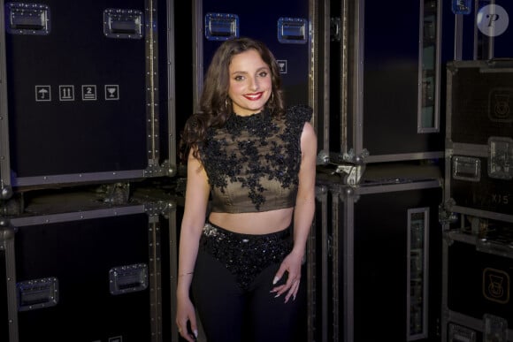 Exclusif - Mimaa - Backstage de l'enregistrement de l'émission de télévision "Le Grand Concert des Régions : Ici c'est Aix en Provence", à l'Arena du Pays d'Aix, présentée par L.Luyat et L.Thilleman, et diffusée le 17 mai sur France 3. Le 30 avril 2024. © Bruno Bebert-Jack Tribeca / Bestimage