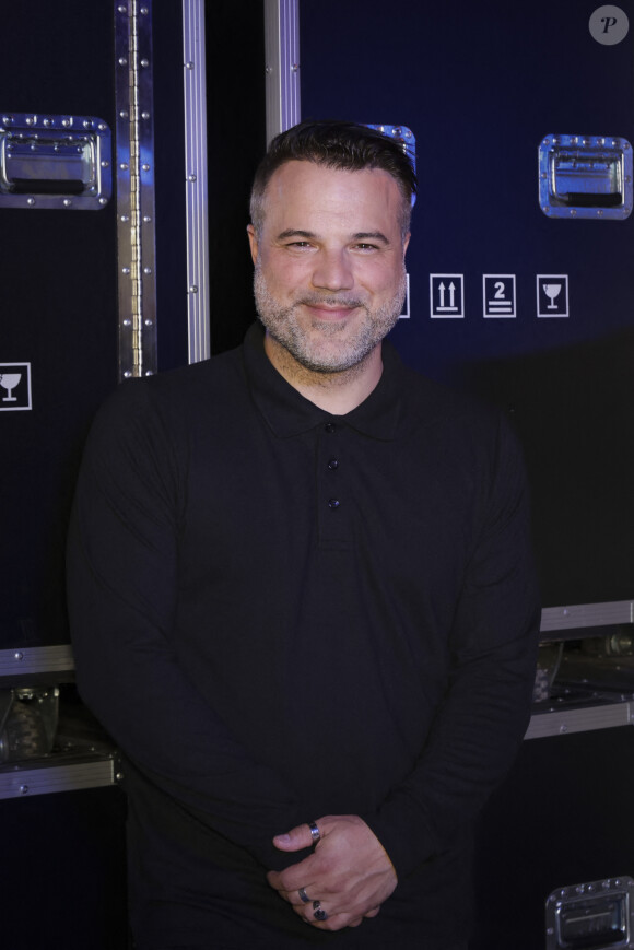 Exclusif - Franck Castellano - Backstage de l'enregistrement de l'émission de télévision "Le Grand Concert des Régions : Ici c'est Aix en Provence", à l'Arena du Pays d'Aix, présentée par L.Luyat et L.Thilleman, et diffusée le 17 mai sur France 3. Le 30 avril 2024. © Bruno Bebert-Jack Tribeca / Bestimage