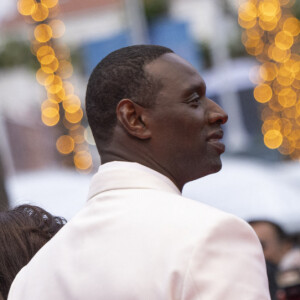 Omar Sy - Montée des marches du film " Le deuxième acte " pour la cérémonie d'ouverture du 77ème Festival International du Film de Cannes, au Palais des Festivals à Cannes. Le 14 mai 2024 © Olivier Borde / Bestimage 