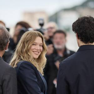 Léa Seydoux - Photocall du film "Le deuxième acte", présenté hors compétition, lors du 77ème Festival International du Film de Cannes (14 - 25 mai 2024), le 15 mai 2024.