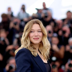 Léa Seydoux - Photocall du film "Le deuxième acte", présenté hors compétition, lors du 77ème Festival International du Film de Cannes (14 - 25 mai 2024), le 15 mai 2024.