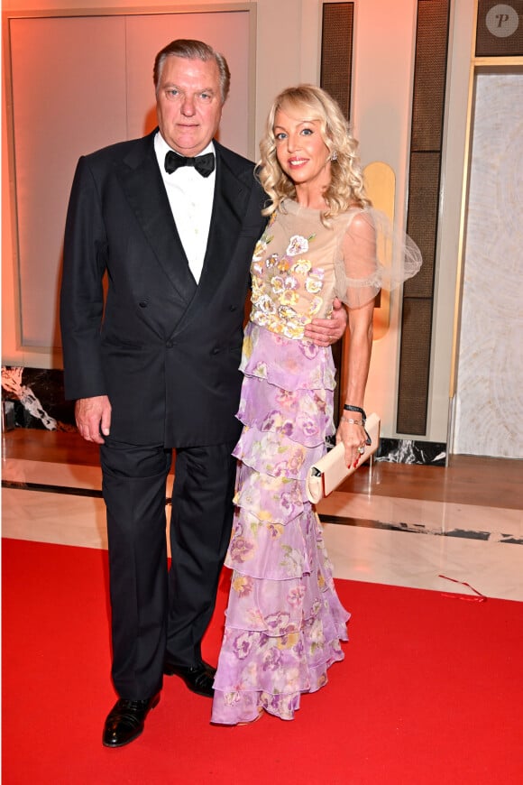 Charles et Camilla de Bourbon des deux Siciles durant la soirée de gala de la fondation Better World Fund à l'hôtel Carlton à Cannes lors du 77ème Festival de Cannes 2024, le 15 mai. © Bruno Bebert/Bestimage 