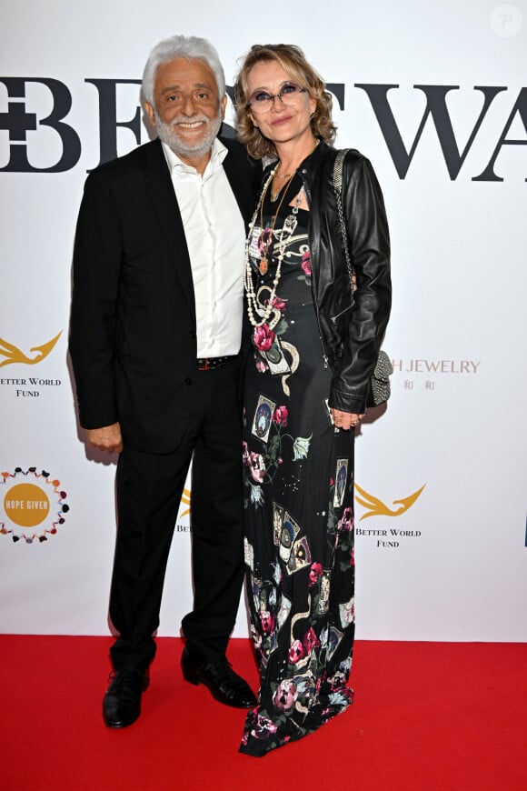 Patrick et Karine Partouche durant la soirée de gala de la fondation Better World Fund à l'hôtel Carlton à Cannes lors du 77ème Festival de Cannes 2024, le 15 mai. © Bruno Bebert/Bestimage 