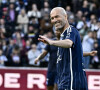 Zinedine Zidane était au match des 100 ans du Parc Lescure à Bordeaux
 
Zinedine Zidane - A l'occasion des 100 ans du parc Lescure, Bordeaux accueille au stade Chaban-Delmas un match de gala opposant les gloires des Girondins de Bordeaux au Variétés Club de France le mardi 14 mai 2024.