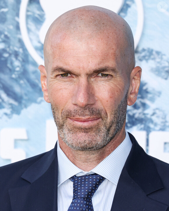 Zinedine Zidane à Los Angeles.