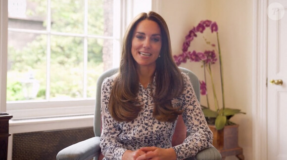 Catherine Kate Middleton, duchesse de Cambridge, maman de trois enfants, devient la marraine d'une organisation soutenant la santé mentale des mères le 6 mai 2022 