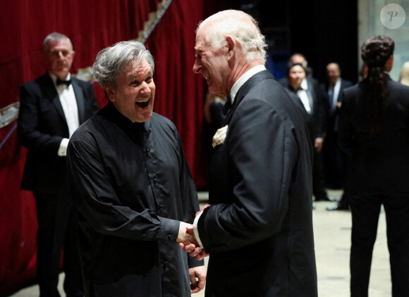 Ce jeudi 16 mai, il a tenu à être présent au spectacle donné au Royal Opera House pour le départ du chef d'orchestre Sir Antonio Pappano