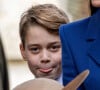 Le prince George de Galles est l'aîné du prince William et de la princesse Kate Middleton.
Le prince George assiste à l'office de Noël à l'église St Mary Magdalene à Sandringham, Norfolk, Royaume-Uni. Photo par Geoff Robinson/Splash News/ABACAPRESS.COM