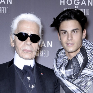 Karl Lagerfeld et Baptiste Giabiconi