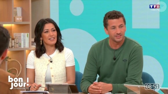 Benjamin Müller a pointé du doigt l'absence de Christophe Beaugrand
Benjamin Müller et Karima Charni sur le plateau de "Bonjour !"