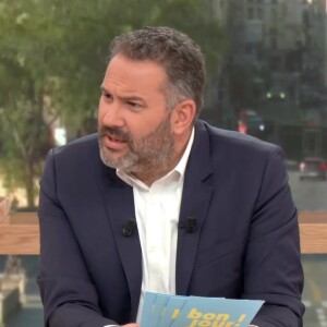 Bruce Toussaint s'est amusé de l'absence de son chroniqueur
Bruce Toussaint sur le plateau de "Bonjour !"