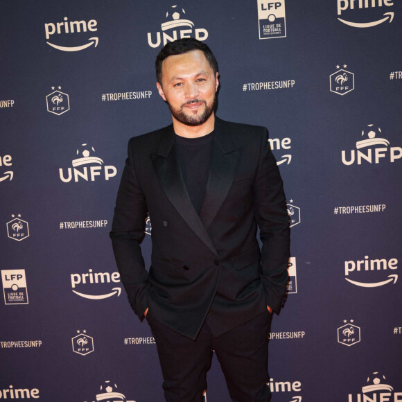 Karim Bennani au photocall de la 31ème cérémonie des "Trophées UNFP" au Pavillon Gabriel. Paris, le 28 mai 2023.