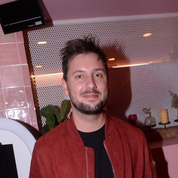 Exclusif - Maxime Gueny - Ahcène (ex-candidat de la star Academy 2022) lors de sa release party au Break à Paris le 2 novembre 2023. © Rachid Bellak / Bestimage