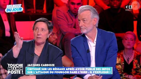 Danielle Moreau s'est confiée sur ses difficultés financières
Danielle Moreau et Gilles Verdez dans "Touche pas à mon poste"