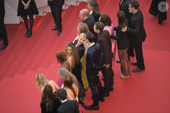 Noé Boon, Judith Godrèche, Richard Sears, Tess Barthélemy, Rokhaya Diallo - Montée des marches du film " Furiosa : A Mad Max Saga " pour la cérémonie d'ouverture du 77ème Festival International du Film de Cannes, au Palais des Festivals à Cannes. Le 15 mai 2024 © Valentina Claret / Pool Cannes / Bestimage 