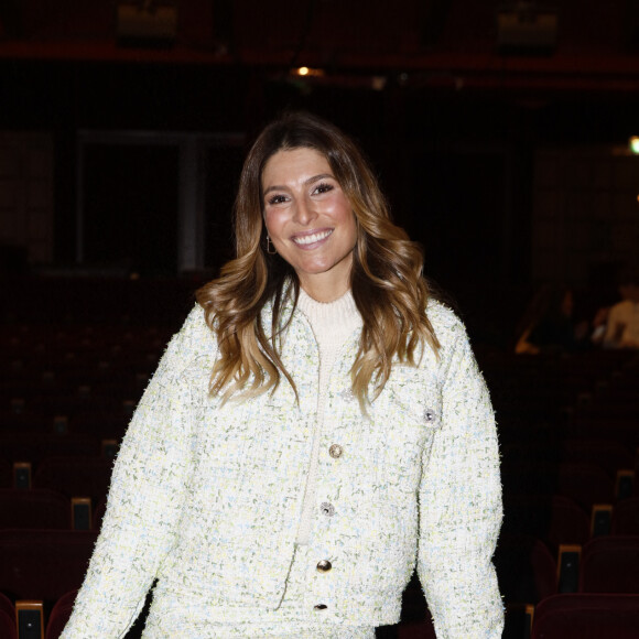 Exclusif - Laury Thilleman, présentatrice des 38ème Victoires de la Musique 2023 - Conférence de presse des Victoires de la Musique 2023 au Casino de Paris, France, le 9 janvier 2023. © Christophe Clovis/Bestimage