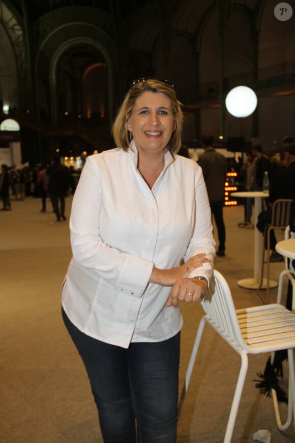 Aujourd'hui, Stéphanie Le Quellec est doublement étoilée.
Exclusive - Stéphanie Le Quellec lors de l'évènement "Taste of Paris 2017 - Le festival des chefs" sous la nef du Grand Palais. © Philippe Baldini/Bestimage