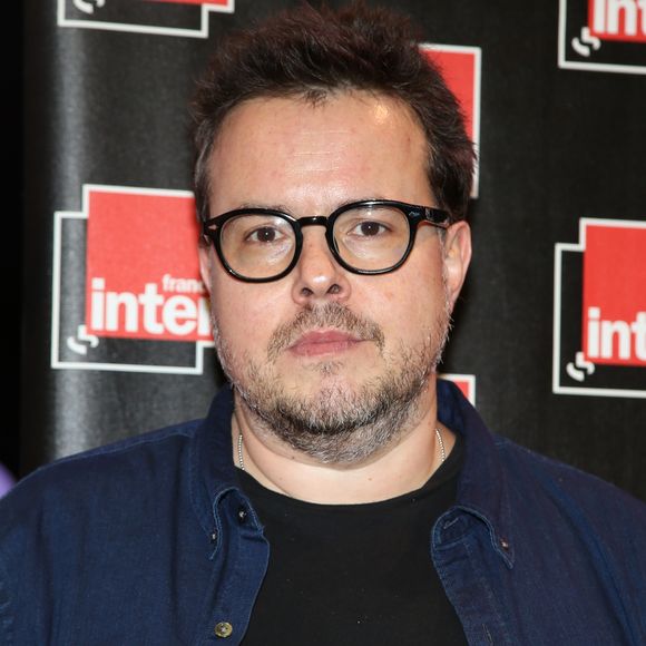 Nicolas Demorand - Conférence de presse de rentrée de Radio France à la Maison de la radio à Paris le 30 Aout 2017. © Denis Guignebourg/Bestimage