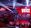 Depuis 2012, TF1 diffuse "The Voice"
Plateau de "The Voice"