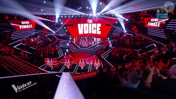 Depuis 2012, TF1 diffuse "The Voice"
Plateau de "The Voice"