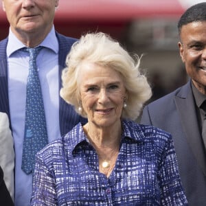 La reine consort d'Angleterre Camilla Parker Bowles - La famille royale d'Angleterre lors du dernier de compétition "Badminton Horse Trials" à Badminton. Le 12 mai 2024