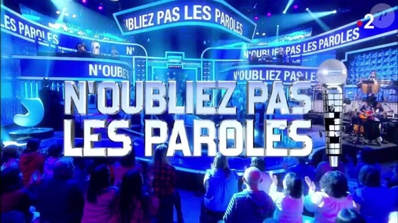 Chaque soir, France 2 diffuse "N'oubliez pas les paroles" juste avant son journal de 20 heures
Le logo de "N'oubliez pas les paroles"