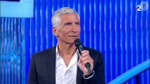 Le jeu de Nagui va être confronté à une déprogrammation
Nagui sur le plateau de "N'oubliez pas les paroles"