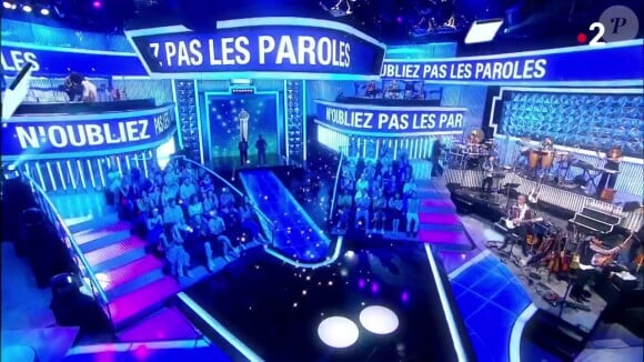 France 2 le déprogrammera au profit de la cérémonie de clôture du Festival de Cannes
Le plateau de "N'oubliez pas les paroles"