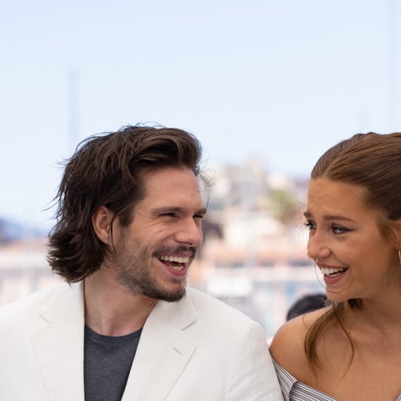 François Civil, Adèle Exarchopoulos au photocall du film Bac Nord (Hors compétition) lors du 74ème festival international du film de Cannes le 13 juillet 2021 © Borde / Jacovides / Moreau / Bestimage 