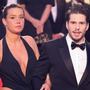 Adèle Exarchopoulos, François Civil - Descente des marches du film " L'amour ouf " lors du 77ème Festival International du Film de Cannes, au Palais des Festivals à Cannes.