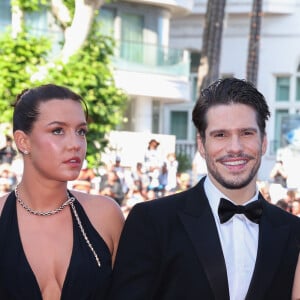 Adèle Exarchopoulos, François Civil - Montée des marches du film " L'amour ouf " lors du 77ème Festival International du Film de Cannes, au Palais des Festivals à Cannes. Le 23 mai 2024 © Jacovides-Moreau / Bestimage 