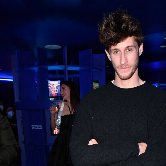 Jean-Baptiste Maunier - Inauguration de la salle de projection privée et éphémère Amazon Prime Video Club, dont l'accès est entièrement gratuit, place de La Madeleine à Paris. Le 9 décembre 2021 © Veeren / Bestimage  