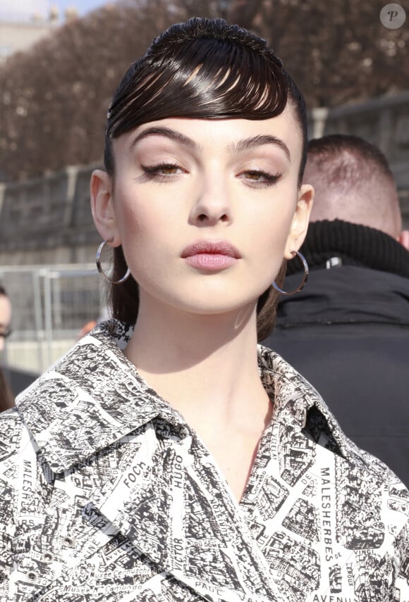 Deva Cassel - au défilé de mode prêt-à-porter automne-hiver 2023/2024 "Christian Dior" lors de la Fashion Week de Paris. Le 28 février 2023 © Christophe Aubert via Bestimage 