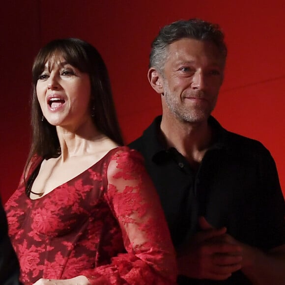 Pour Monica Bellucci, la famille, c'est sacré !
Monica Bellucci et Vincent Cassel lors de la projection du film "Irreversible" pendant le76ème Festival du Film de Venise la Mostra à Venise en Italie.