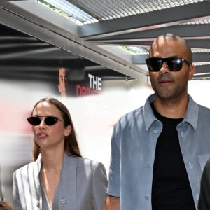 Tony Parker et Agathe Teyssier lors du Grand Prix de Formule 1 (F1) de Monaco, le 26 mai 2024. © Bruno Bebert/Bestimage