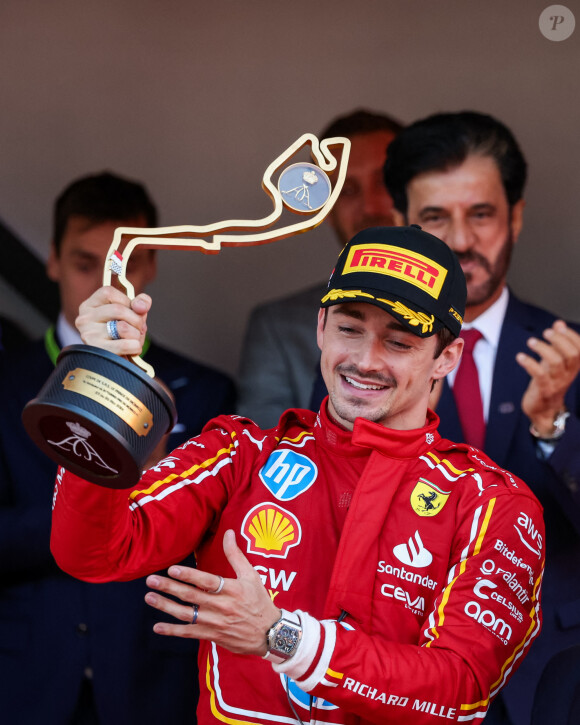 Charles Leclerc lors du Grand Prix de Formule 1 (F1) de Monaco, le 26 mai 2024.