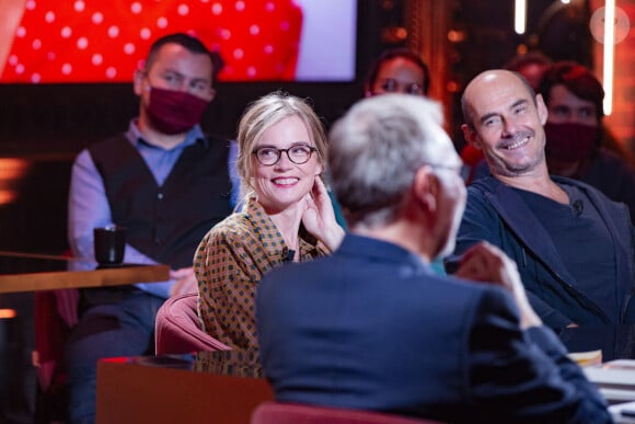 Exclusif - Isabelle Carré et Bernard Campan - Enregistrement de la première émission "On Est En Direct" (OEED), présentée par L.Ruquier, diffusée sur France 2 le 26 septembre 2020 © Jack Tribeca / Bestimage 