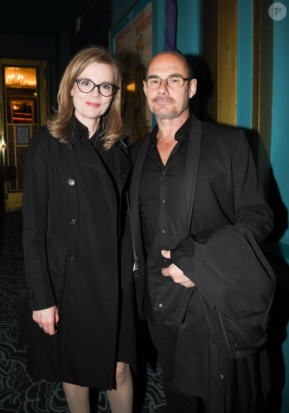 Isabelle Carré et Bernard Campan lors de la 31ème cérémonie des Molières 2019 aux Folies Bergère à Paris, France, le 13 mai 2019. © Coadic Guirec/Bestimage 