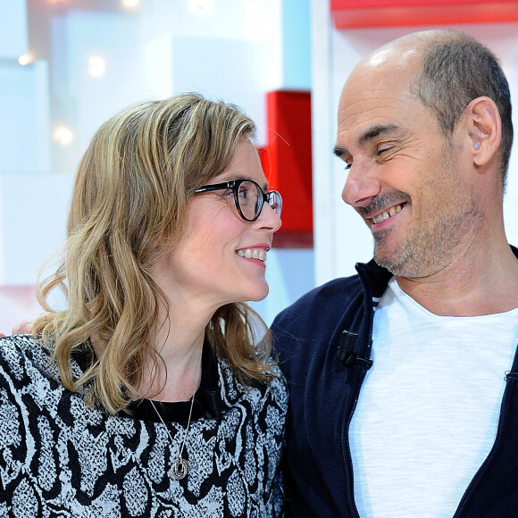 Expliquait récemment l'Inconnu pour "Gala".
Exclusif - Isabelle Carré et Bernard Campan - Enregistrement de l'émission "Vivement Dimanche prochain" présentée par M. Drucker et diffusée le 17 février 2019. © Guillaume Gaffiot/Bestimage 