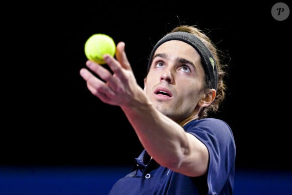 Pierre Hugues Herbert (Fra) lors de l'Open Sud de France 2022 à Montpellier, France, le 1er février 2022. © Jean-Baptiste Autissier/Panoramic/Bestimage