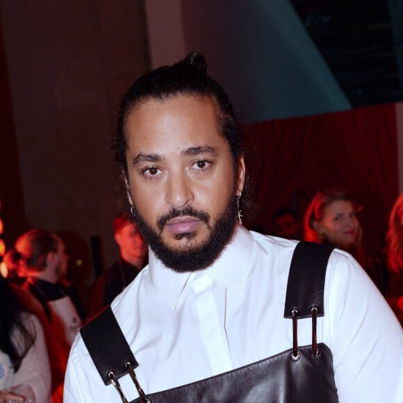 Slimane au Dîner de la Mode au bénéfice du Sidaction, au Palais de Tokyo, dans le cadre de la Fashion Week de Paris Haute Couture printemps/été 2024 (PFW). Le 25 Janvier 2024. © Rachid Bellak / Bestimage 