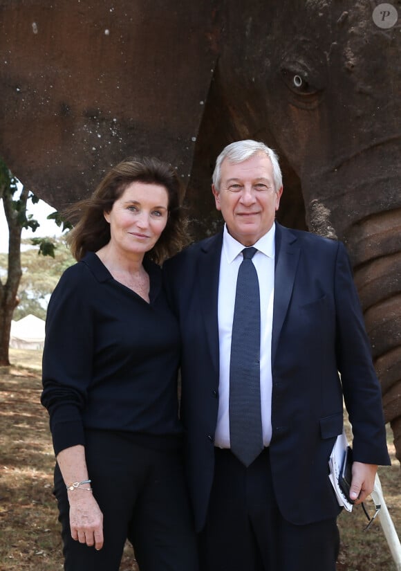 Semi Exclusif - Rendez-vous avec Richard Attias et sa femme Cécilia en marge du sommet One Planet à Nairobi, Kenya le 14 mars 2019. Richard Attias est l'organisateur du One Planet Summit de Nairobi. © Dominique Jacovides / Bestimage